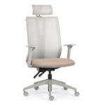 Cadeira Addit Alta Branco Areia