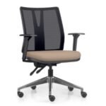 Cadeira Addit Eficiente Alumínio Areia