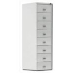 Arquivo de Aço Ficha 8 Gavetas FI 4x6