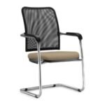 Cadeira Soul Sintético Bege.