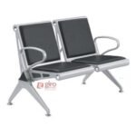 Longarina Aeroporto Elegance 2 Lugares - Metálica Reforçada | Estofada