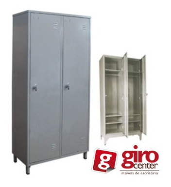 Roupeiro de aço Fepom com 2 Portas.